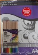 Daler Rowney Simply A4 Colouring Set