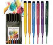 Faber Castell Pitt Artists' Brush Pens Basic Wallet
