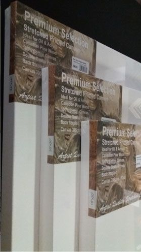 Premium Selection Canvases - Deep Edge Stretcher Bars