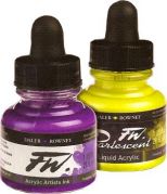 FW Pearlescent Acrylic Inks